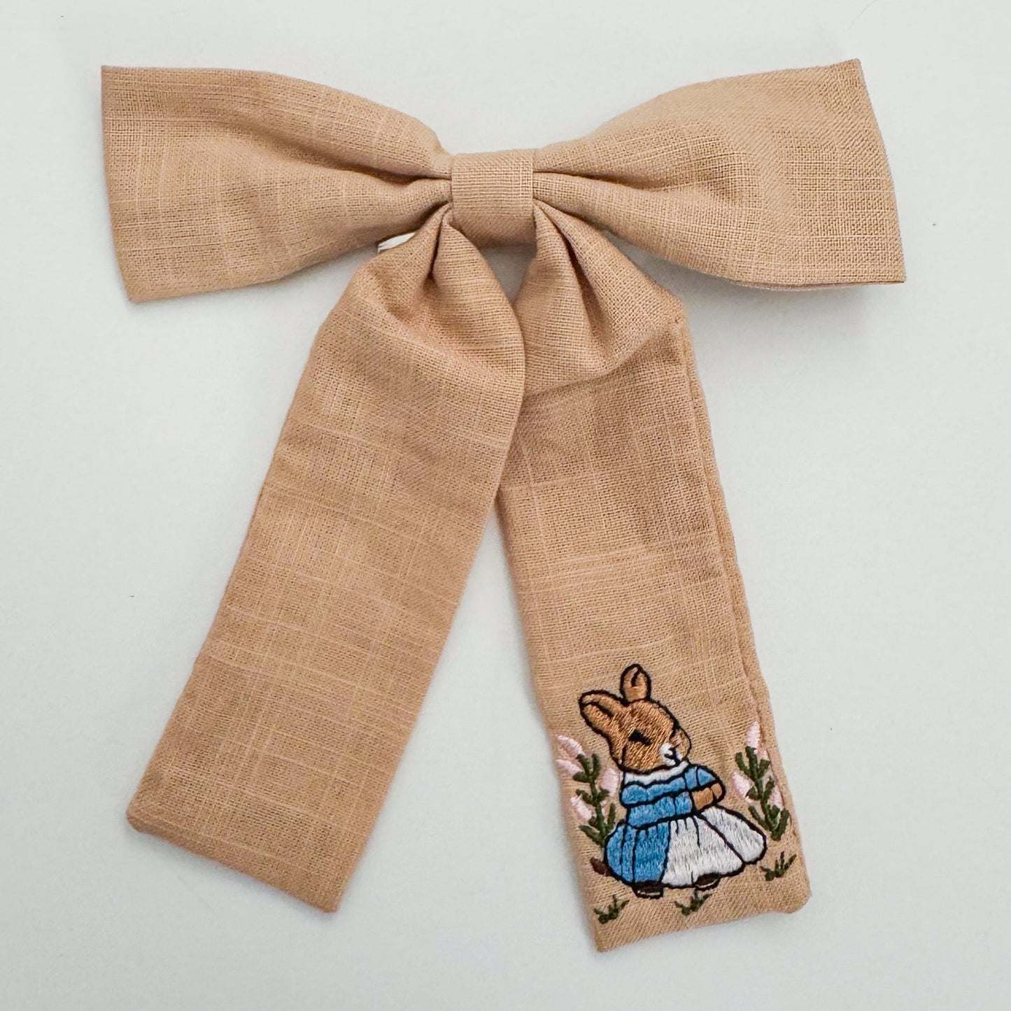 briar bunny embroidered bow