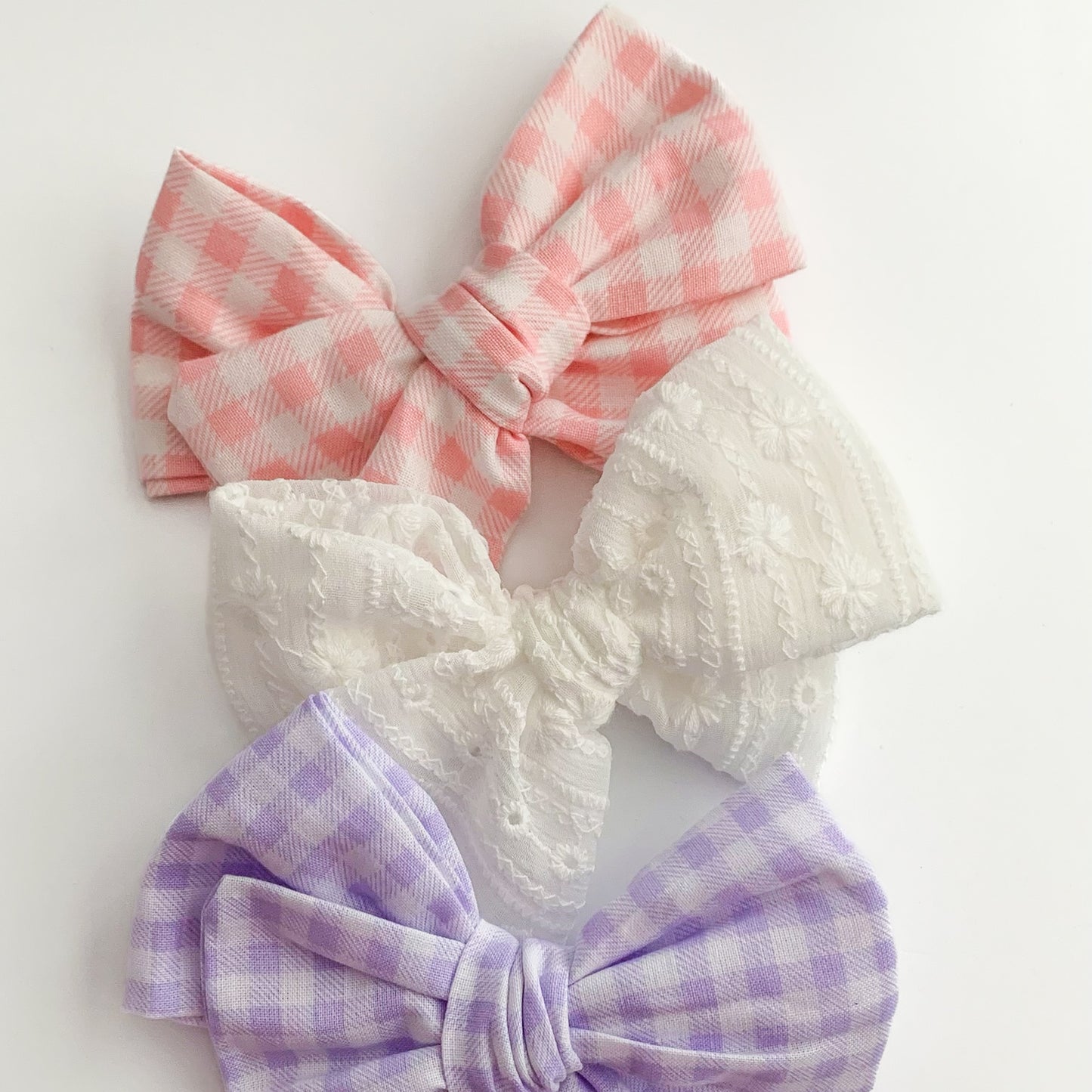 pink gingham collection