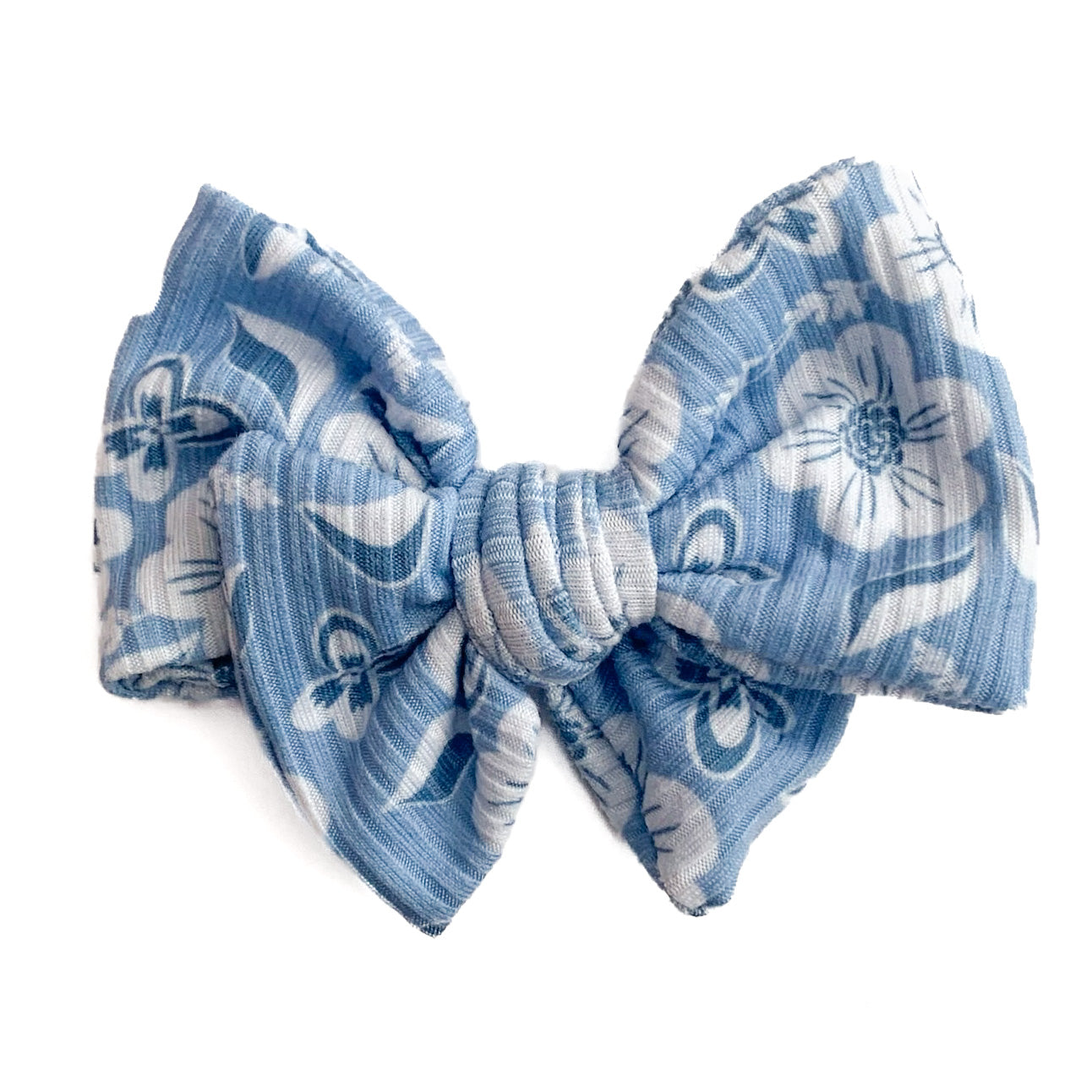 denim blue floral collection