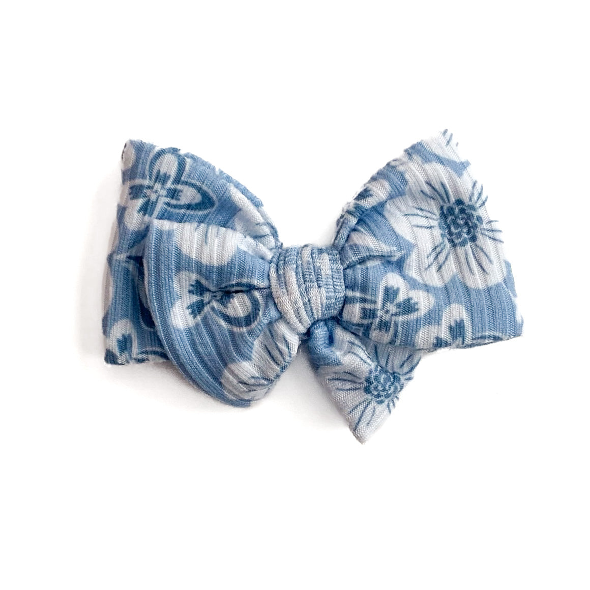 denim blue floral collection