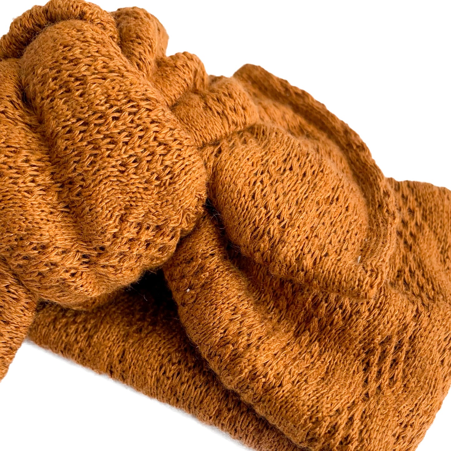 rust cable knit collection