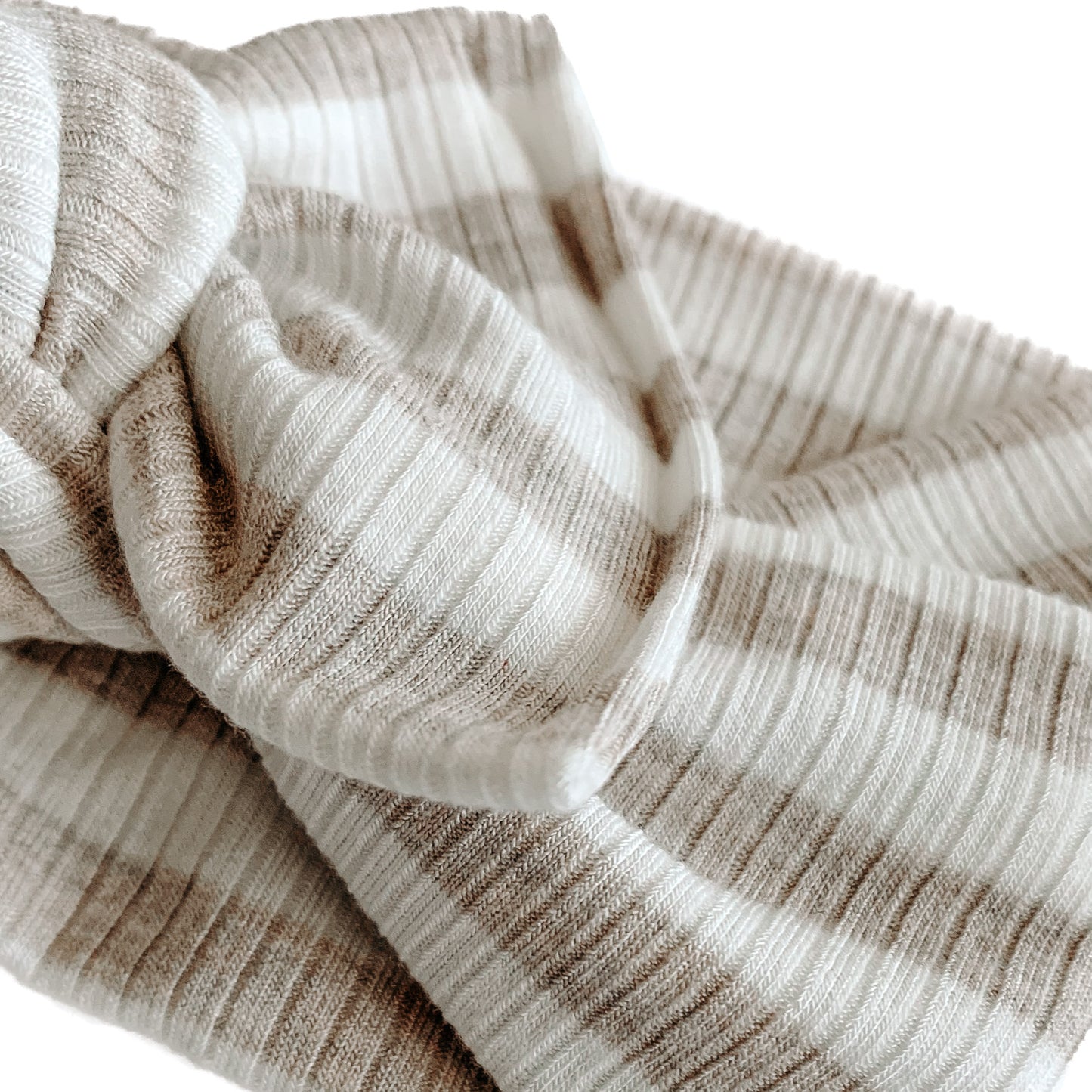 oatmeal + cream stripe collection