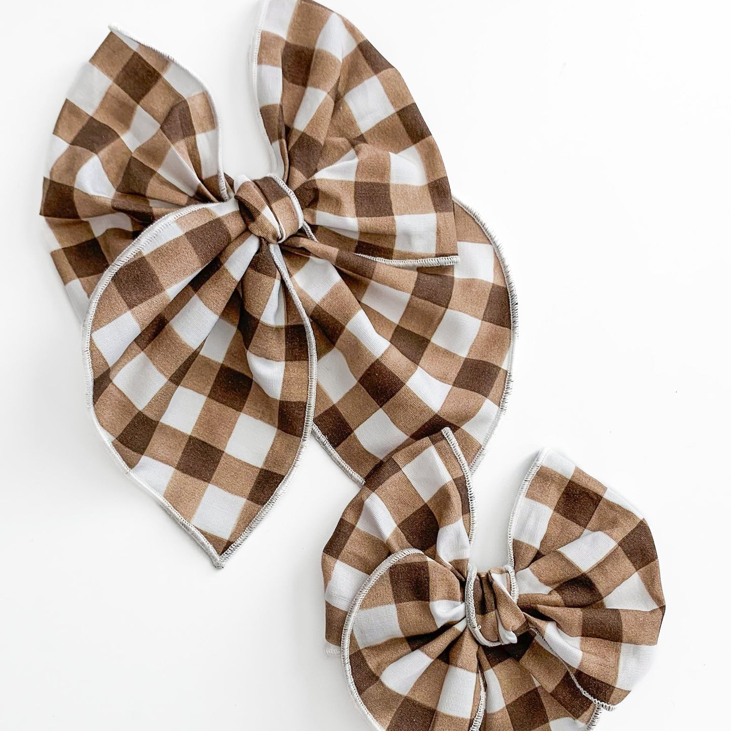 chocolate gingham collection