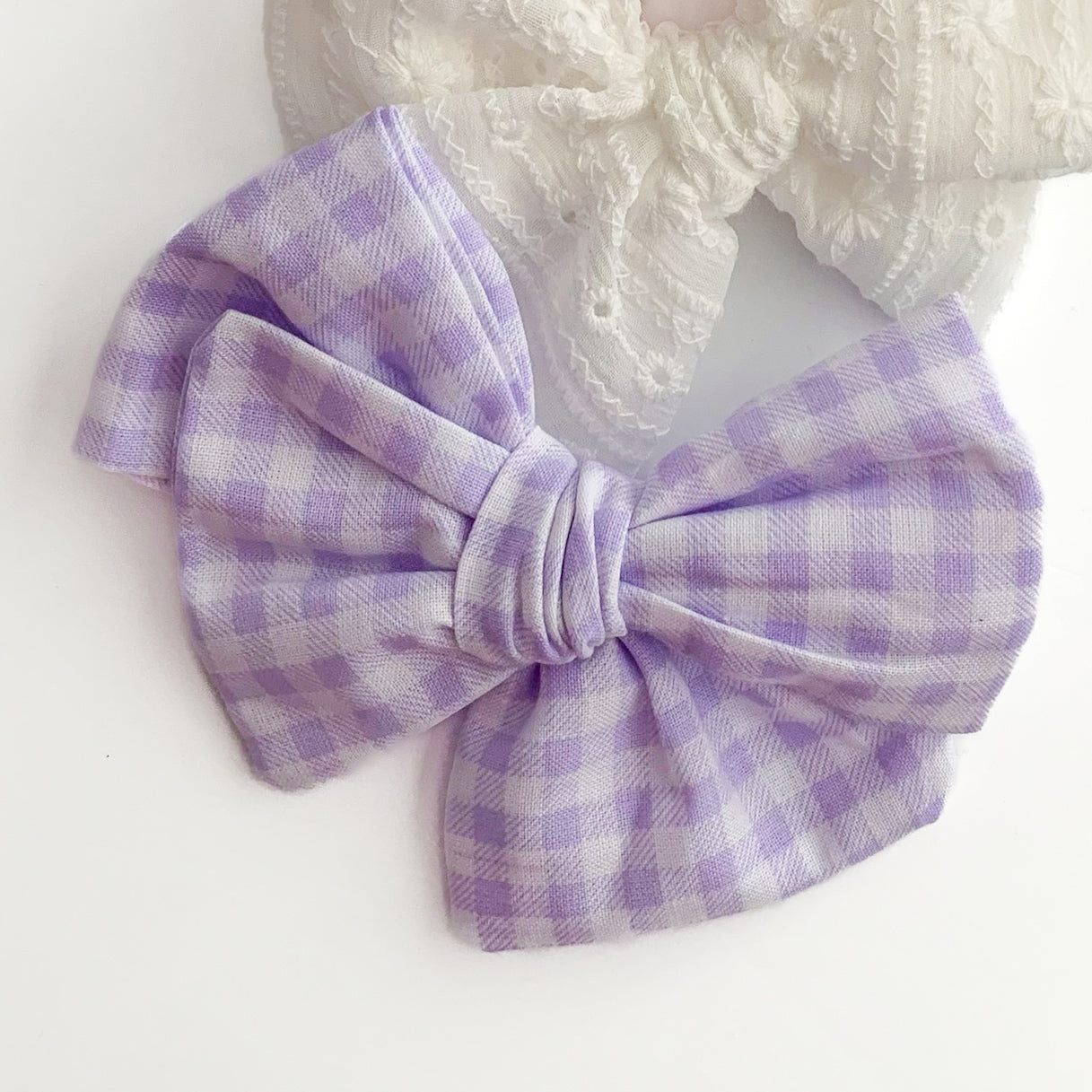 lilac gingham collection
