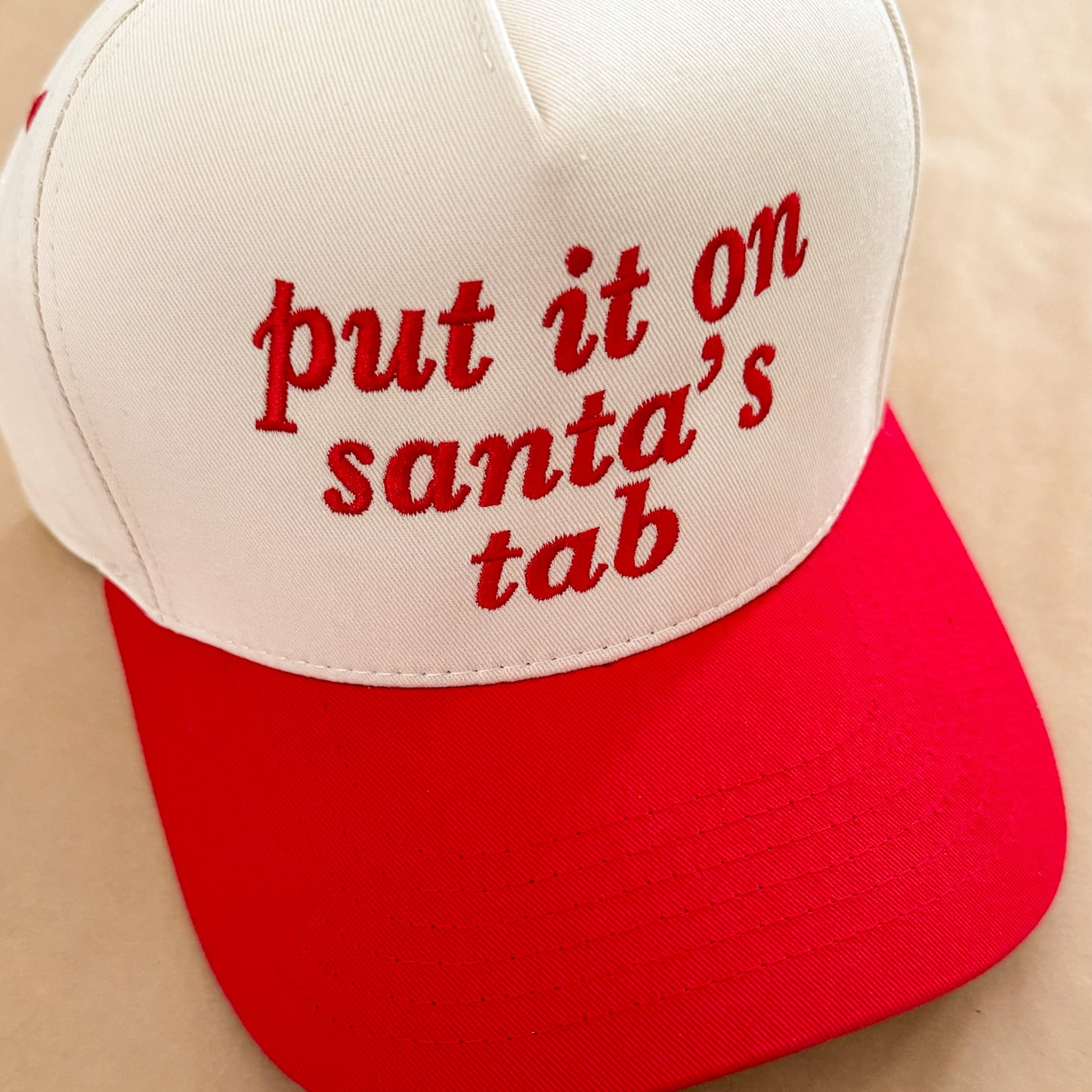 Santa’s List Baseball Hat (OS - adult)