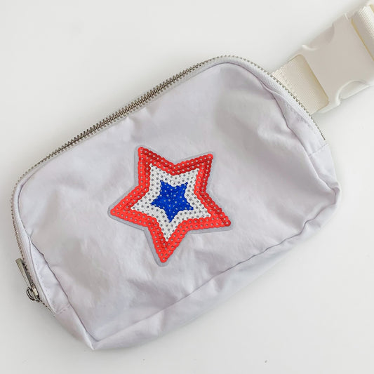 patriotic belt bag